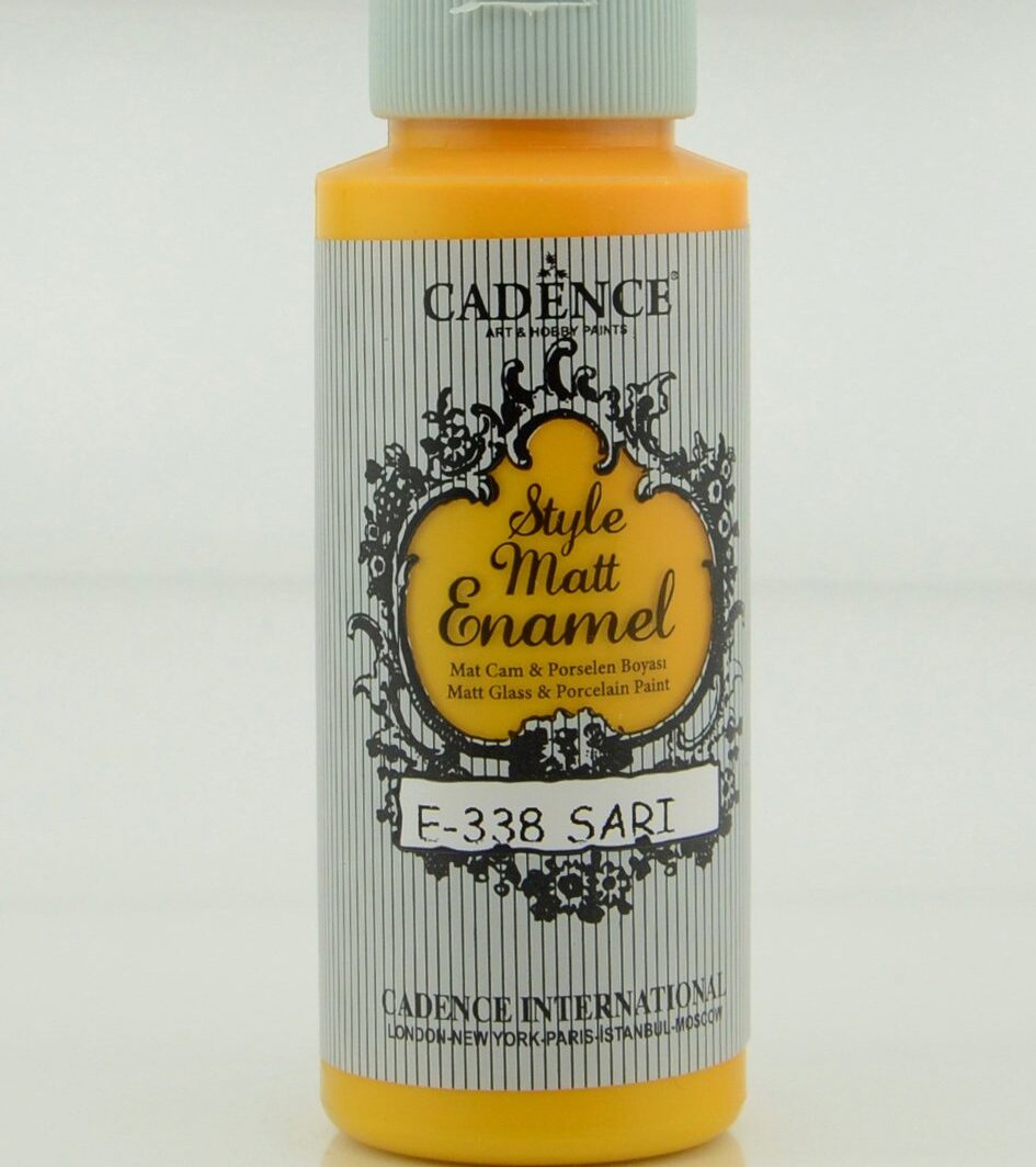 ENAMEL CAM BOYASI E-338 SARI 59ML