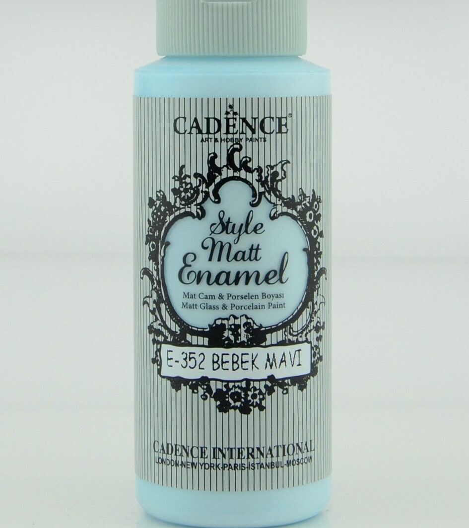 ENAMEL CAM BOYASI E-352 BEBEK MAVİ 59ML