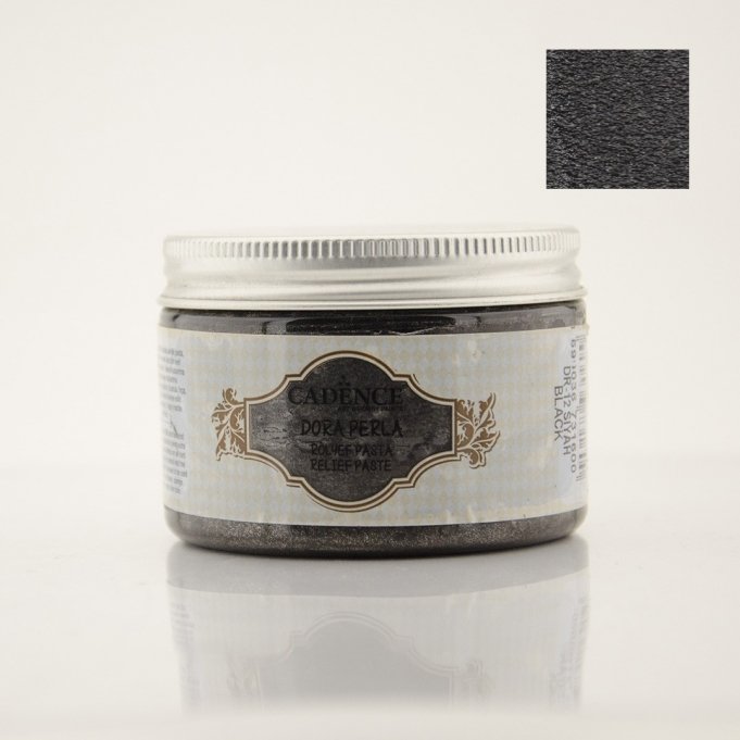 DORA PERLA RÖLYEF PASTA DR-12 SİYAH 150ML