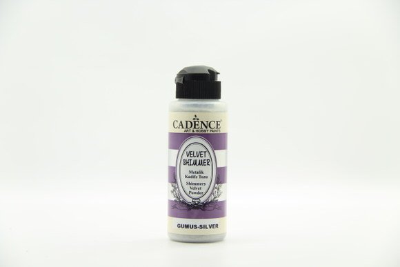 VELVET SHIMMER METALİK KADİFE TOZU VS-01 GÜMÜŞ 120