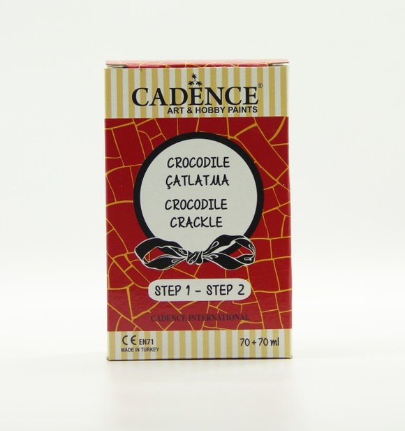 CROCODILE RENKLİ ÇATLATMA C-1020 METALİK ALTIN STE