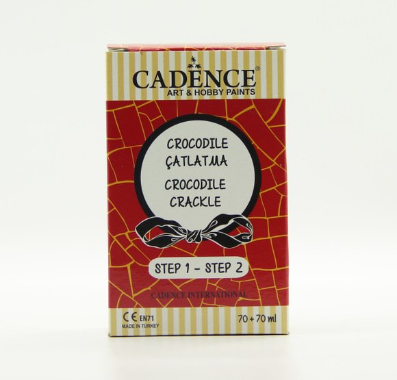 CROCODILE RENKLİ ÇATLATMA C-1021 METALİK GÜMÜŞ STE