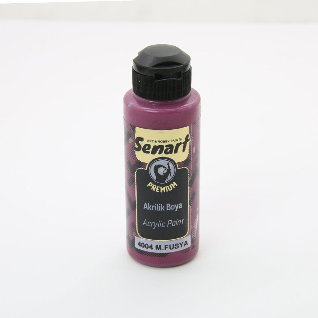 SENART PREMİUM AKRİLİK  4004-M.FUŞYA 120ML